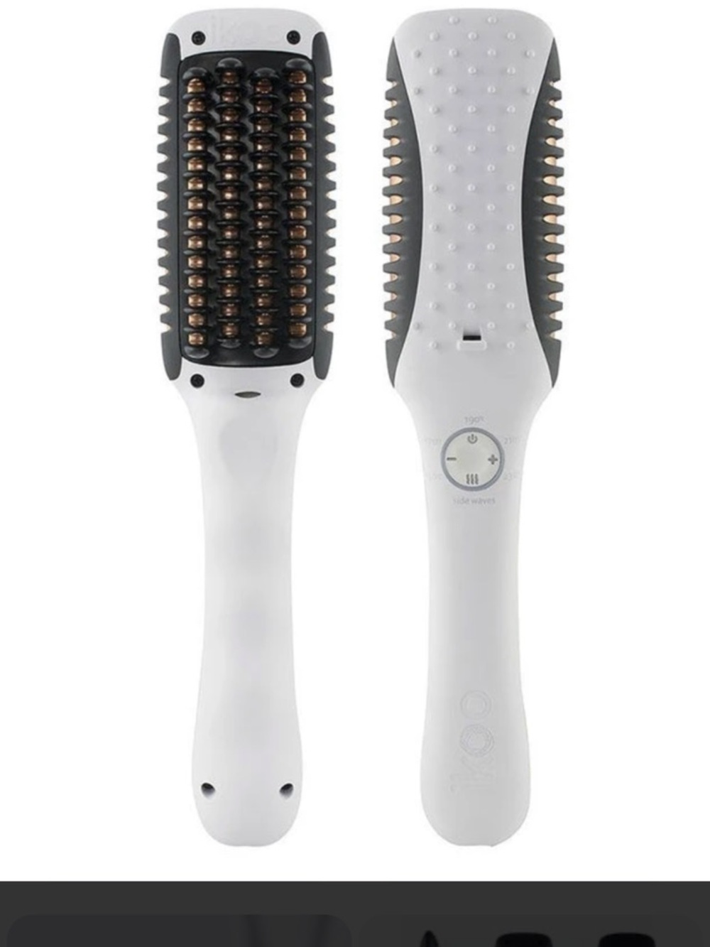 E-Styler Pro:White Ceramic Heated Straightening Brush for Women Hair - Picture 7 of 8